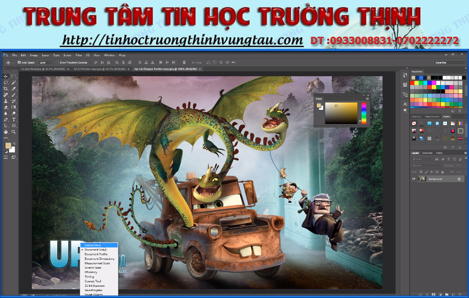 Học illustrator và corel tại vũng tàu