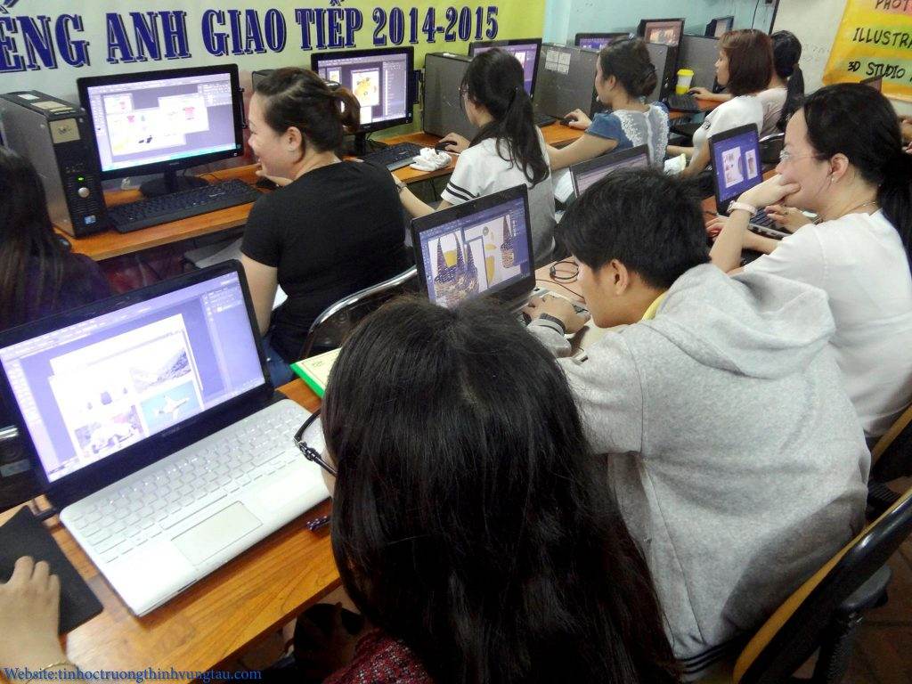 Khóa học đào tạo photoshop tại tin học vũng tàu