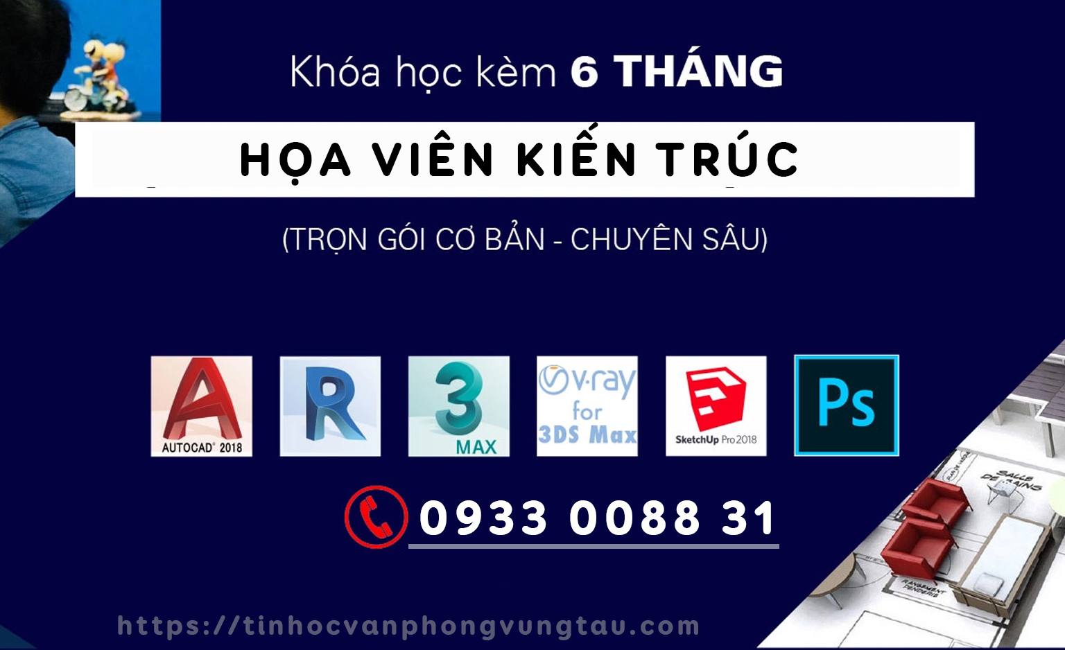 Học họa viên kiến trúc tại vũng tàu