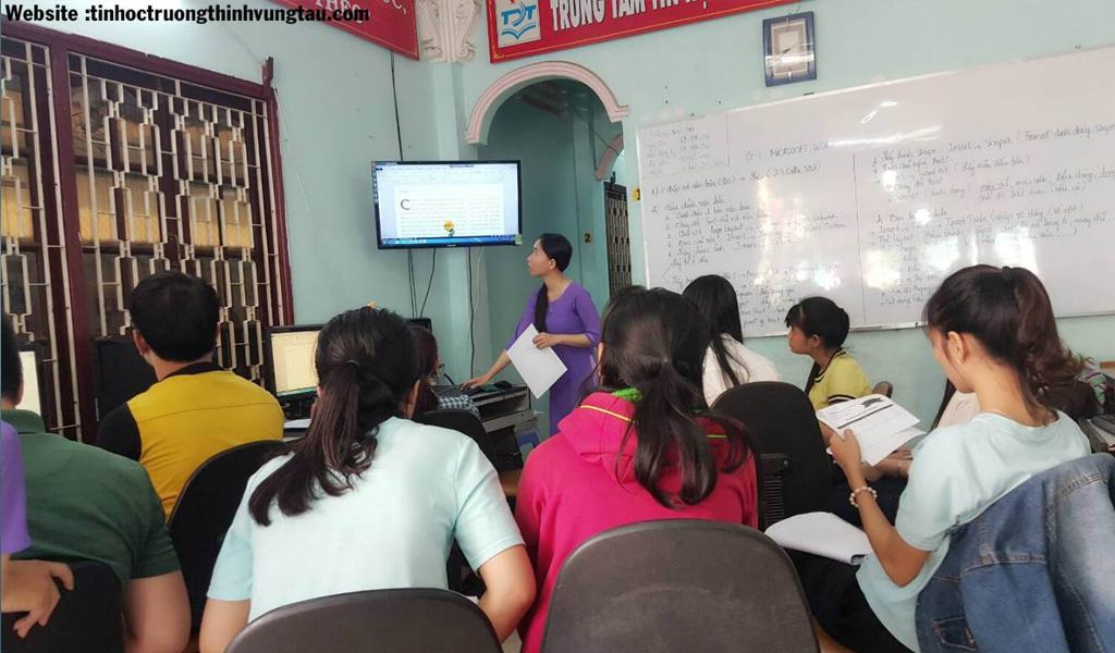 Khóa học tin học văn phòng ở vũng tàu