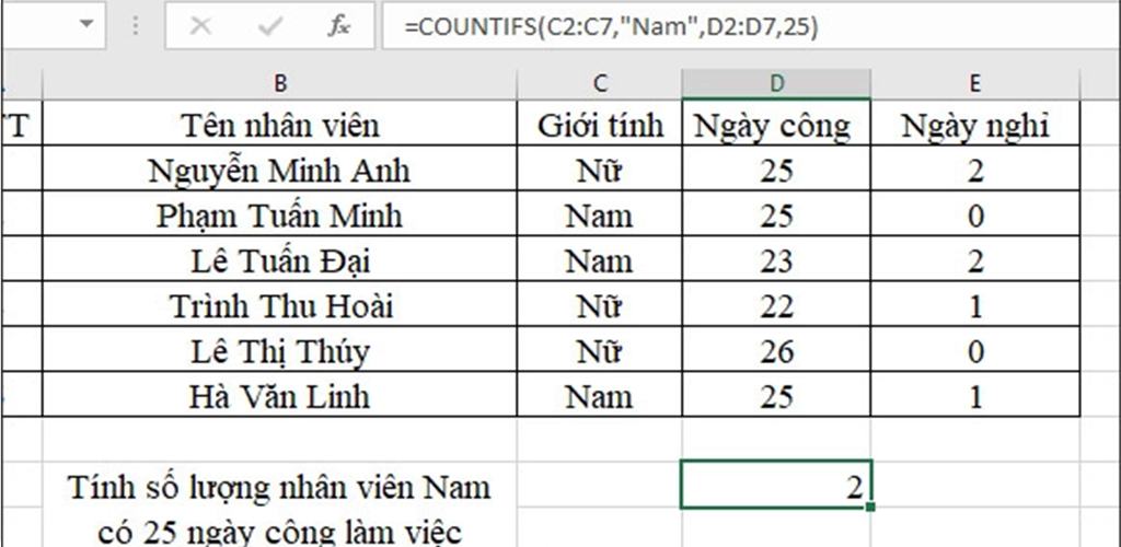 TỔNG HỢP các hàm thống kê trong excel RẤT CẦN THIẾT 10 Cách sử dụng hàm Countifs trong excel