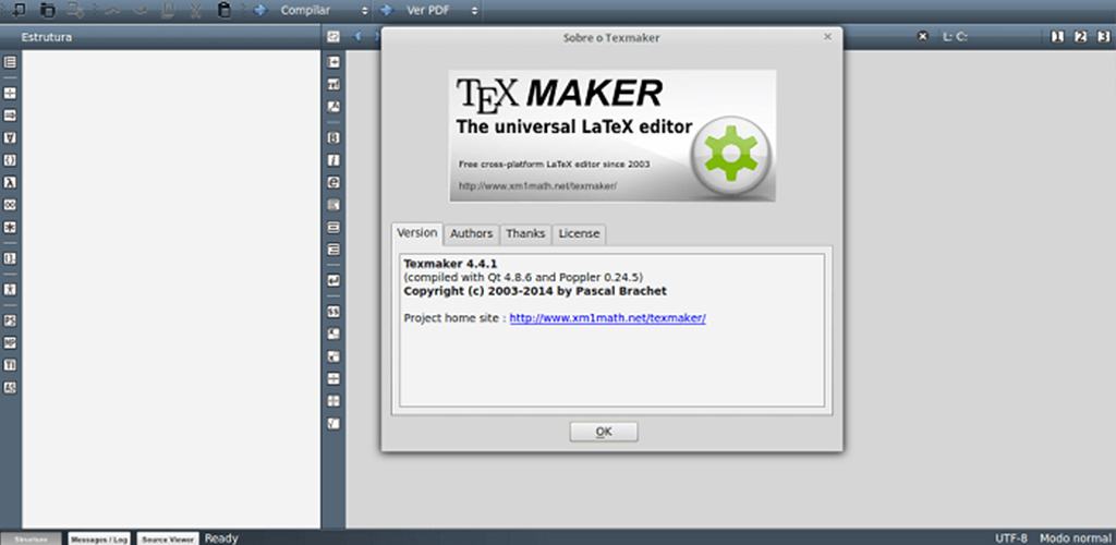 Phần mềm soạn thảo văn bản Texmaker