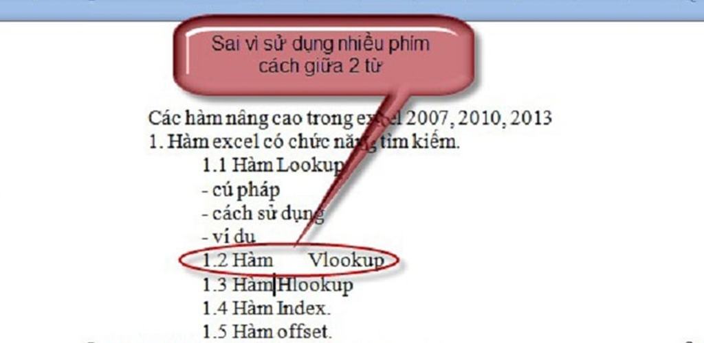Quy tắc gõ văn bản trong word không sử dụng phím enter