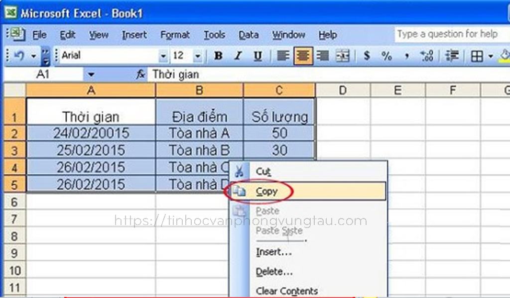 Sưu tầm mẹo hay trong excel chuyển dòng sang cột