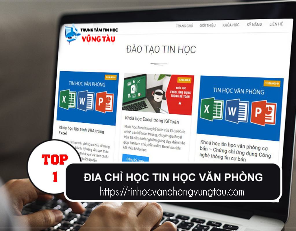 Trung tâm đào tạo tin học tốt nhất vũng tàu