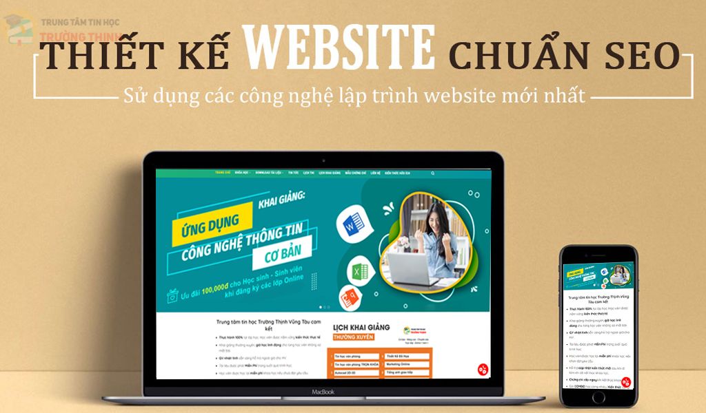 Khóa học thiết kế website 1 Học thiết kế website wordpress tại vũng tàu