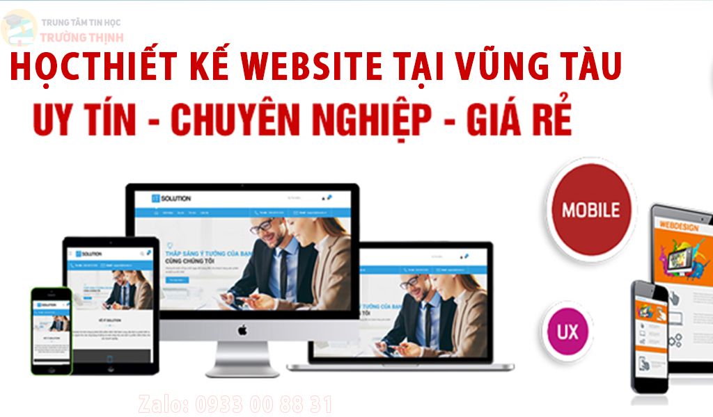 Khóa học thiết kế website 3 Trung tâm đào tạo thiết kế website bằng wordpress tại vũng tàu