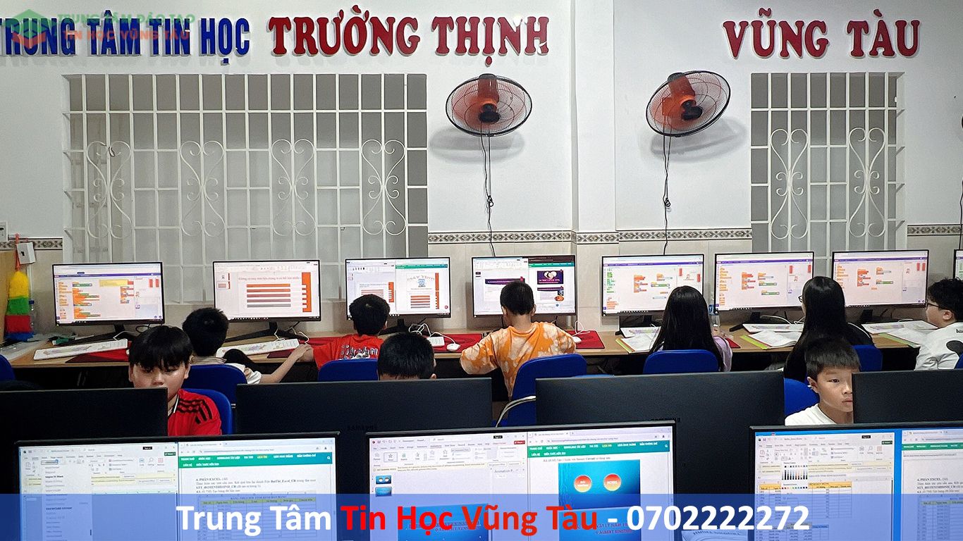 Học tin học cho học sinh ở vũng tàu
