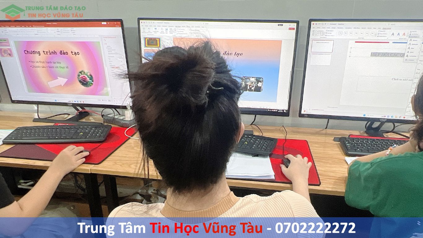 Học tin học nâng cao tại vũng tàu