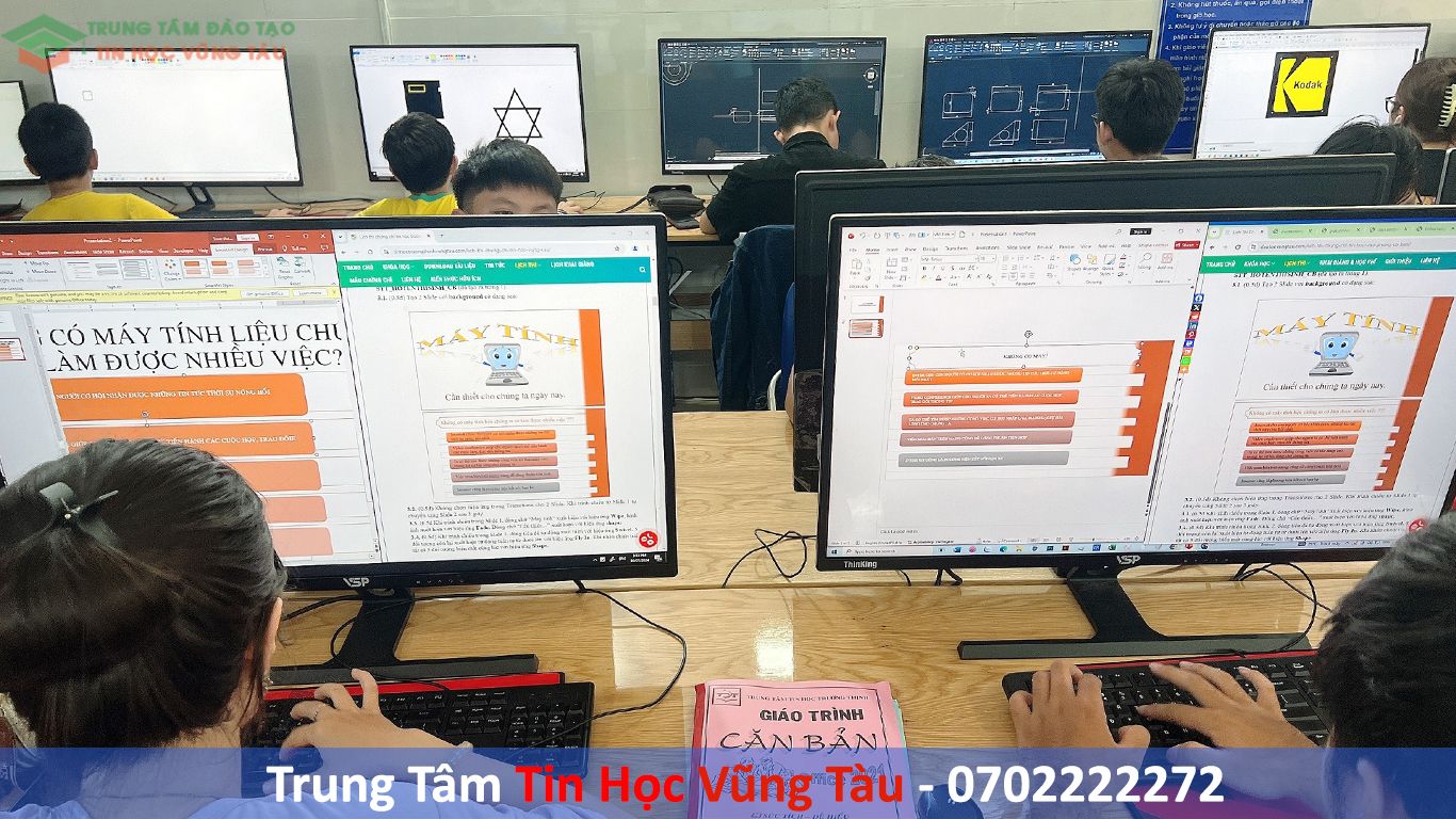 khóa học powerpoint vũng tàu