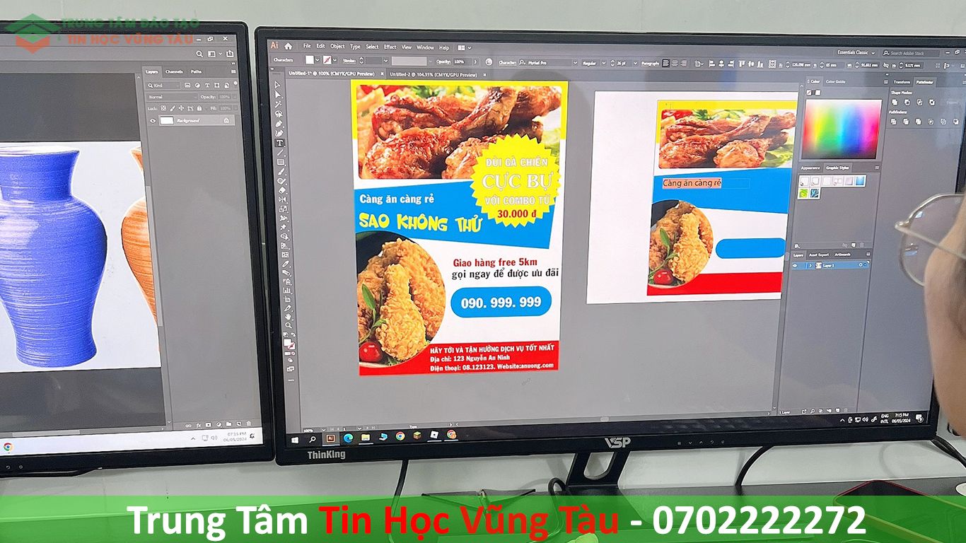 Khóa học coreldraw tại vũng tàu
