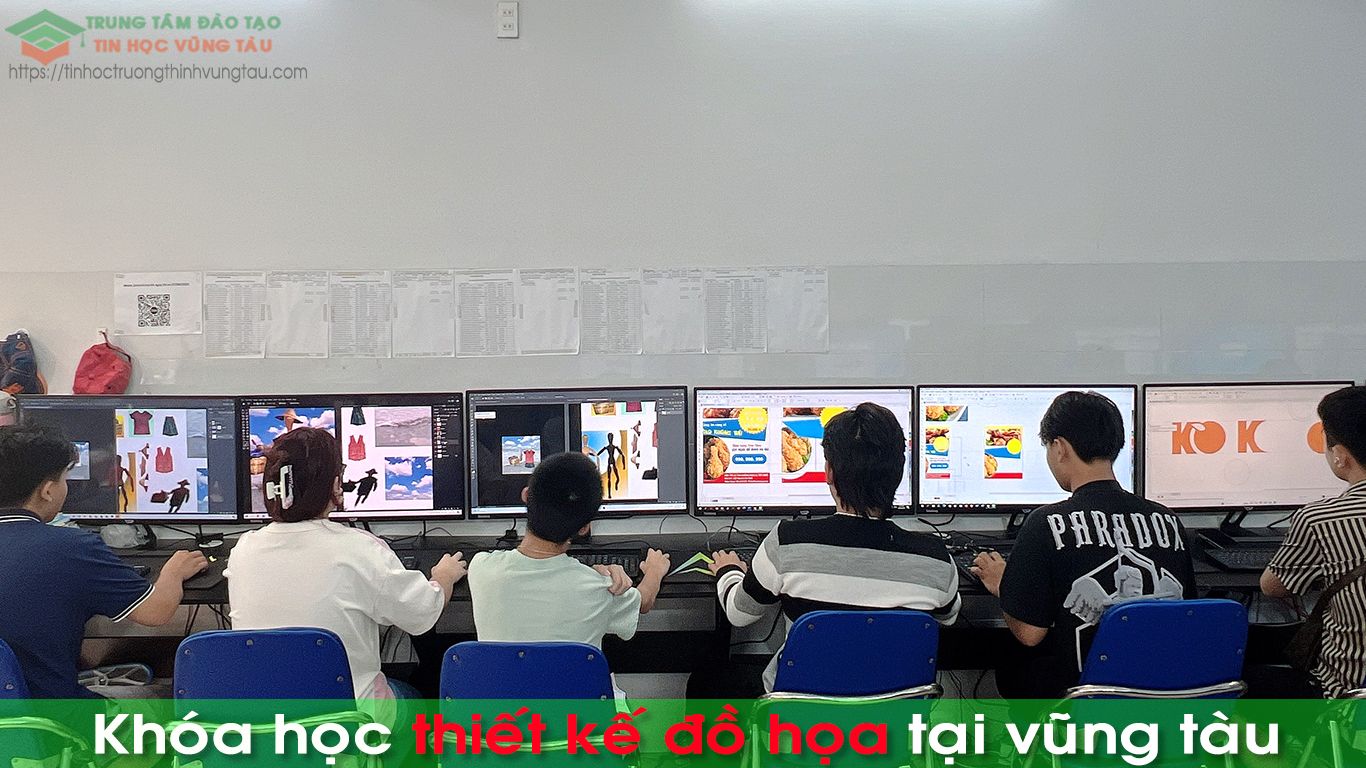 Khóa học photoshop nâng cao ở Vũng Tàu