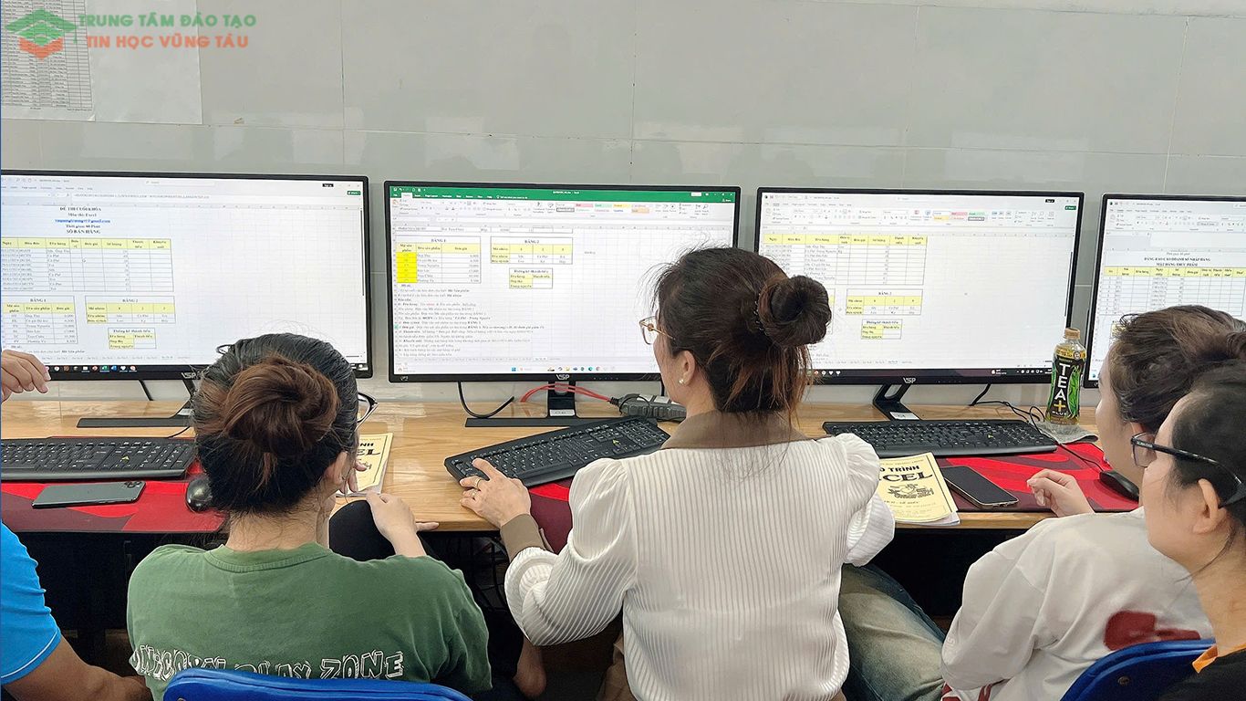 Khóa học tin học cấp tốc vũng tàu