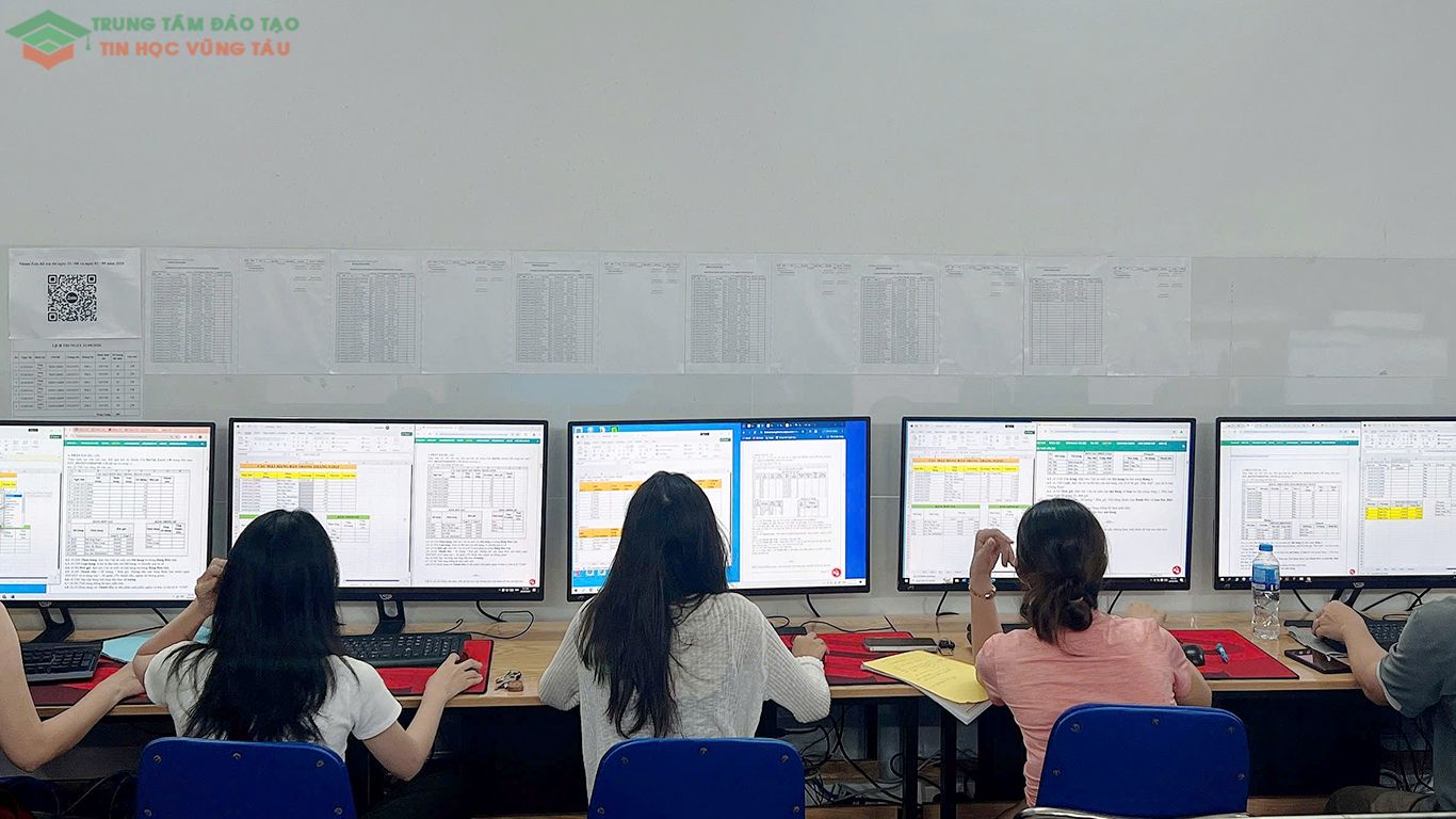 khóa học tin học chuyên nghiệp vũng tàu