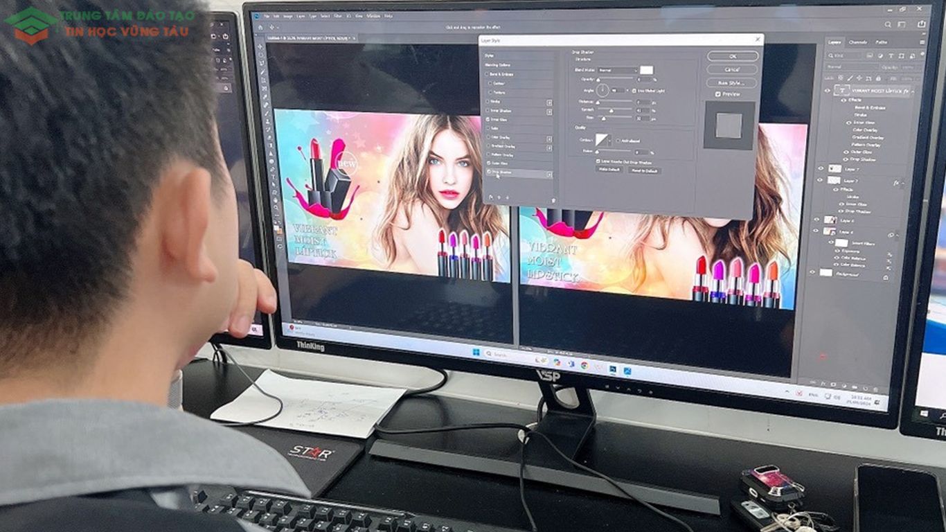 Khóa học tin học đồ họa cấp tốc ở vũng tàu