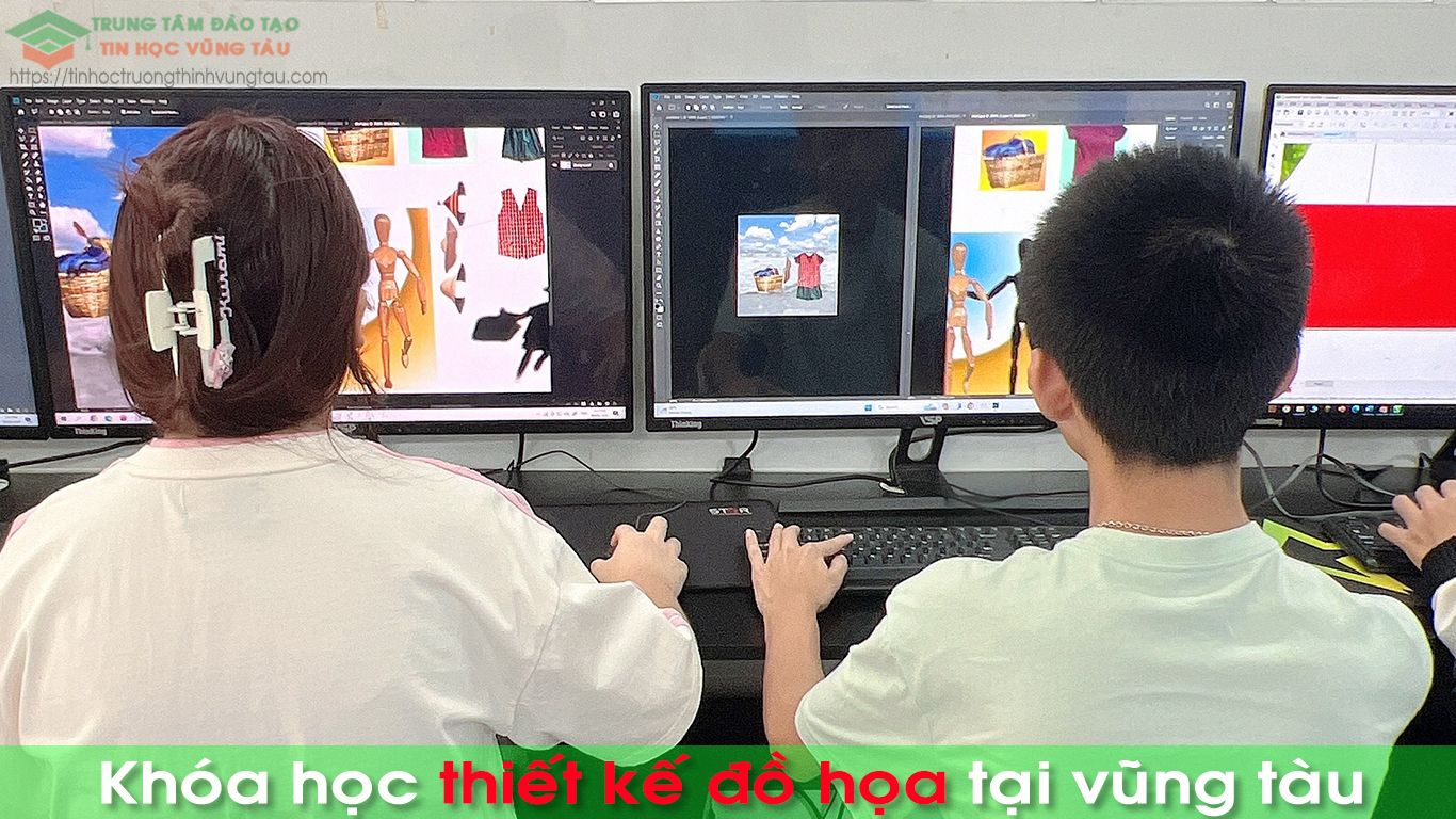 Khóa học tin học đồ họa cấp tốc tại vũng tàu