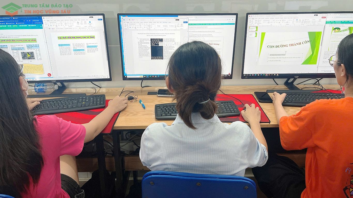khóa học tin học uy tín ở vũng tàu