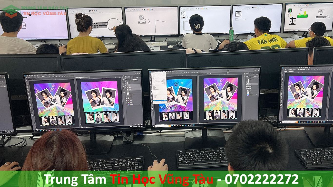 Lớp học đồ họa tại Vũng Tàu