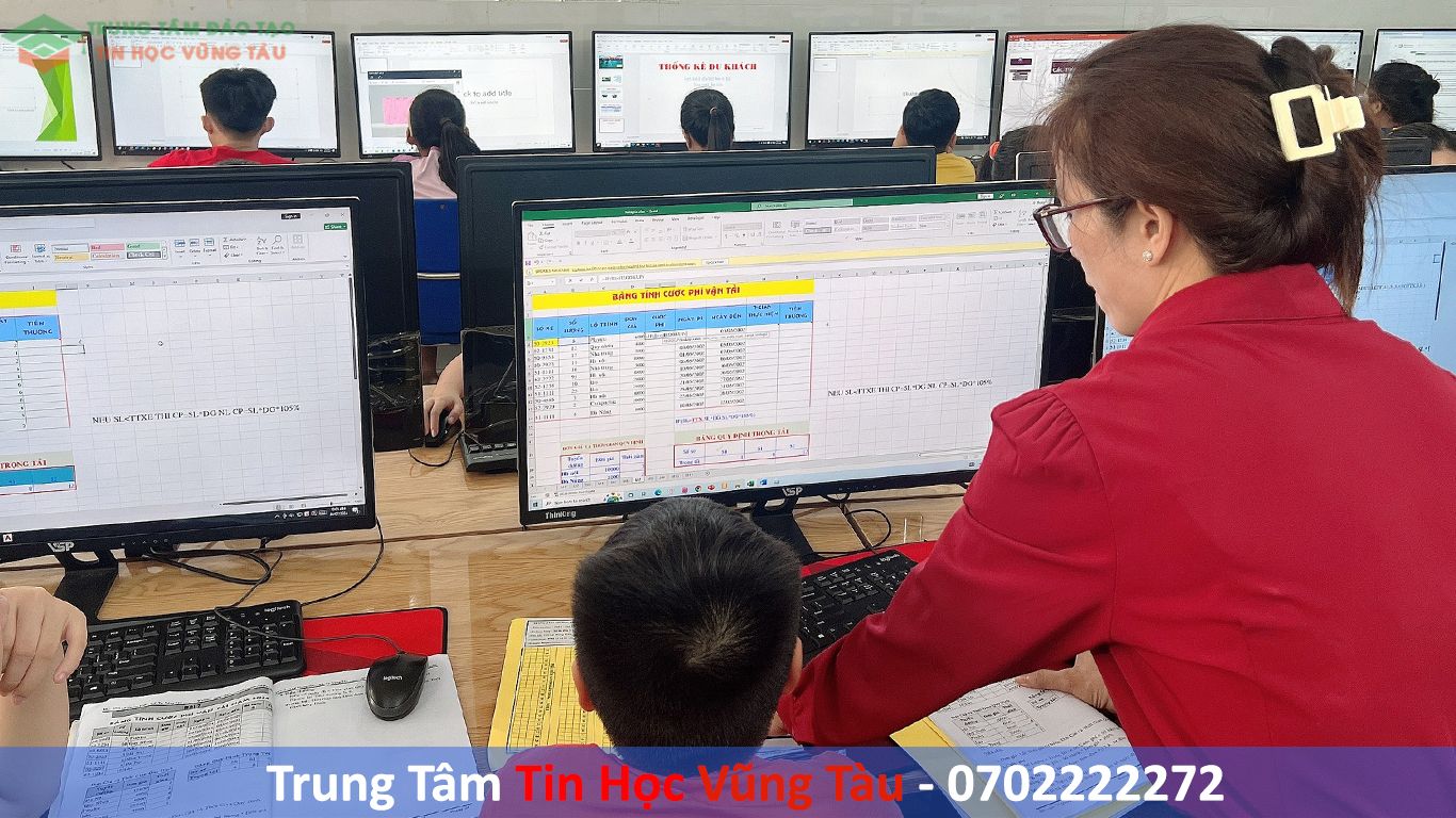 trung tâm đào tạo tin học cho học sinh tại vũng tàu