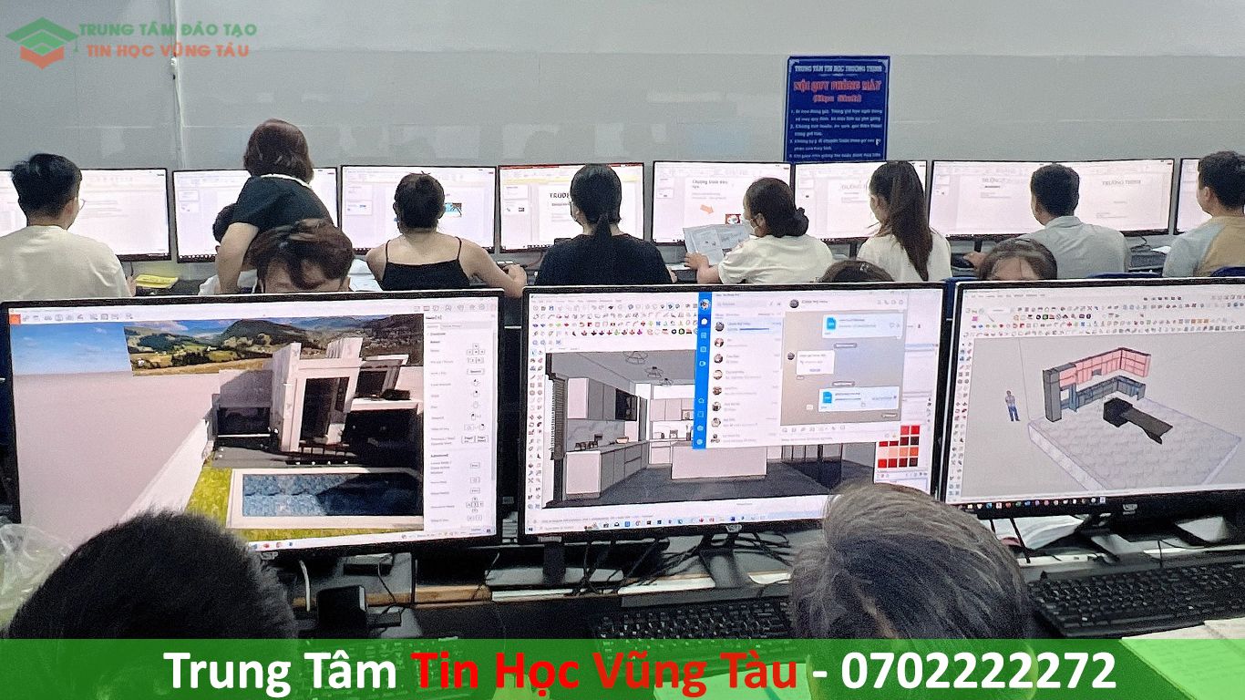 Trung tâm đào tạo tin học đồ họa ở vũng tàu