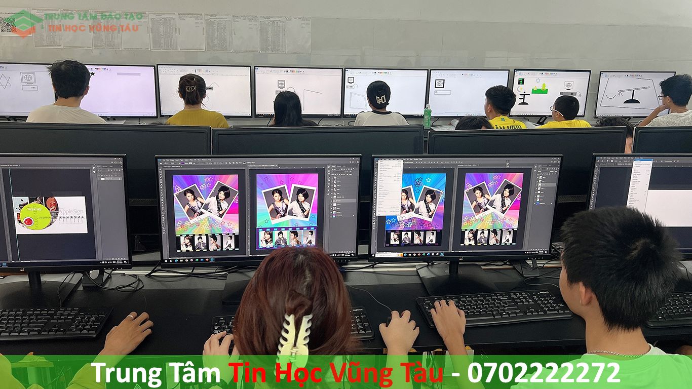 Trung tâm đào tạo tin học đồ họa vũng tàu