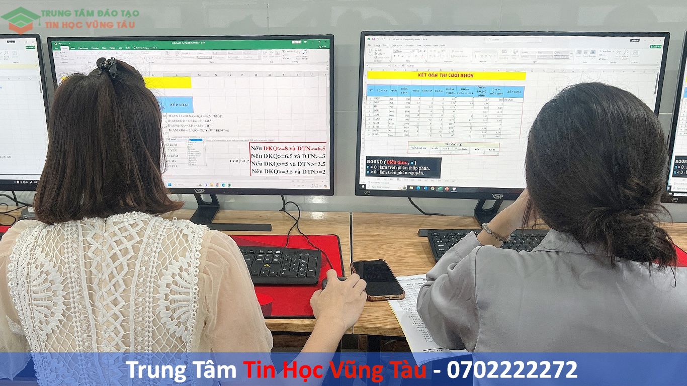Trung tâm đào tạo tin học online ở vũng tàu