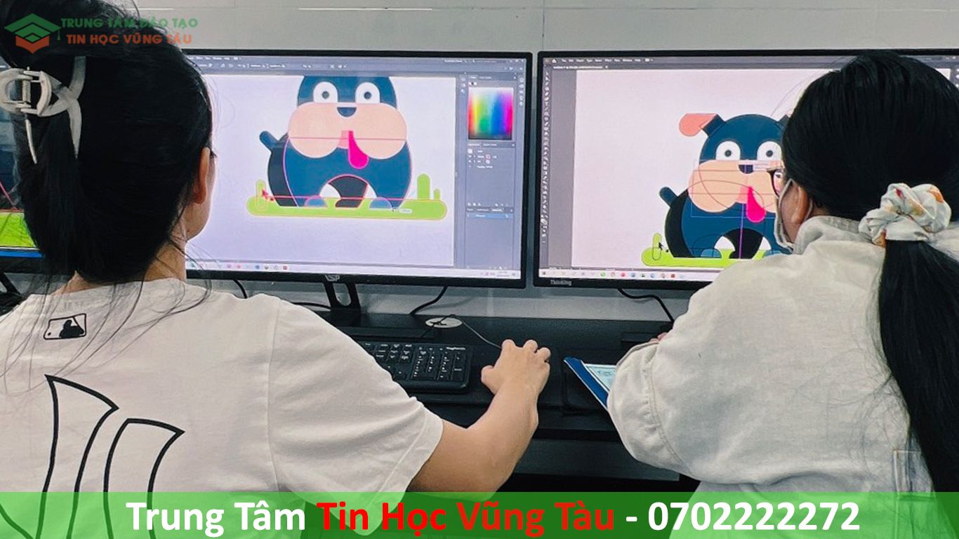 trung tâm tin học đào tạo đồ họa ở vũng tàu
