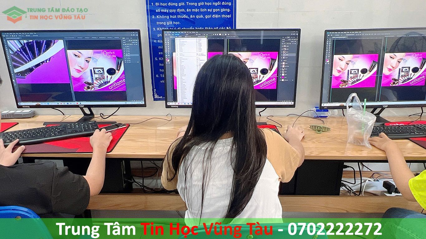 Trung tâm tin học đào tạo đồ họa vũng tàu