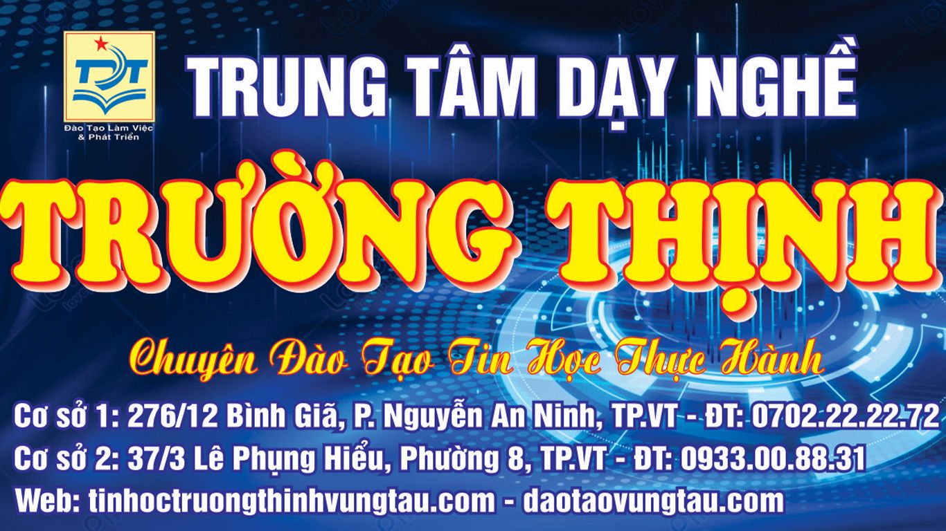 Trung tâm tin học trường thịnh vũng tàu
