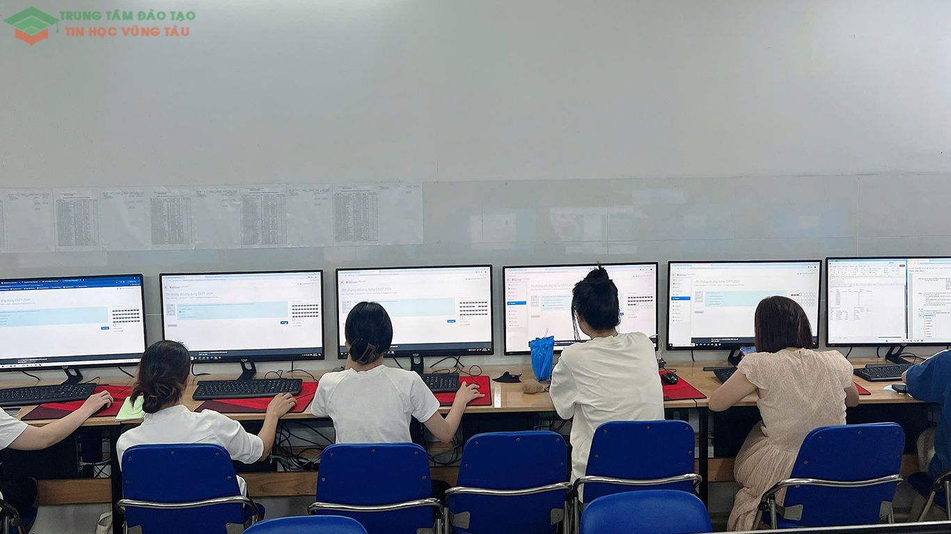 Luyện thi tin học tại vũng tàu